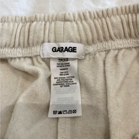 Garage Sweatpants in Cream - Picture 4 of 4